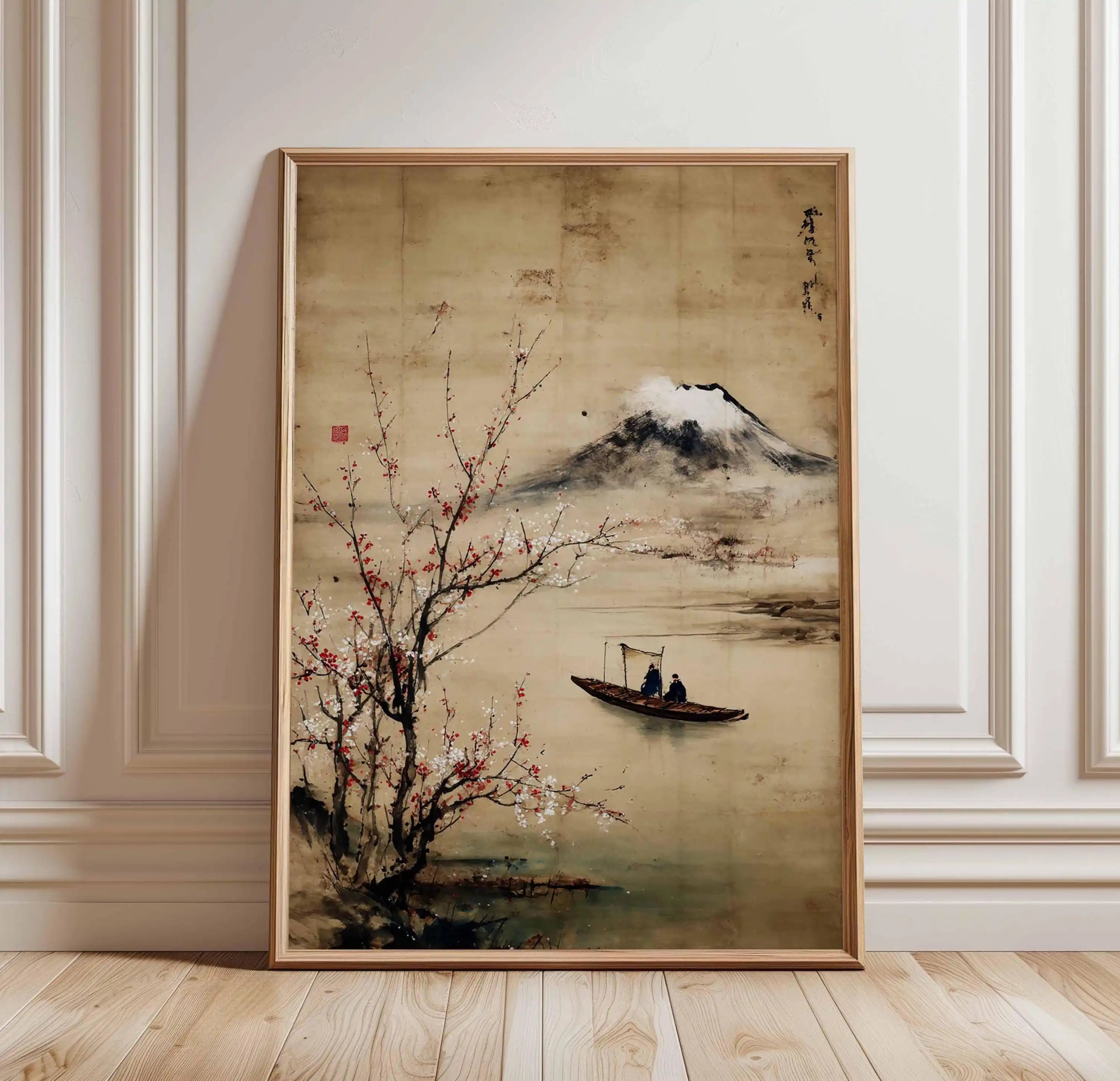 🗾 Poster Grue Japonaise – Art Mural Ukiyo-e Vintage & Décoration Orientale