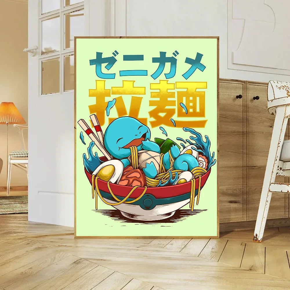 🎌 Poster Anime Japonais Classique – Art Mural Rétro & Décoration Intemporelle