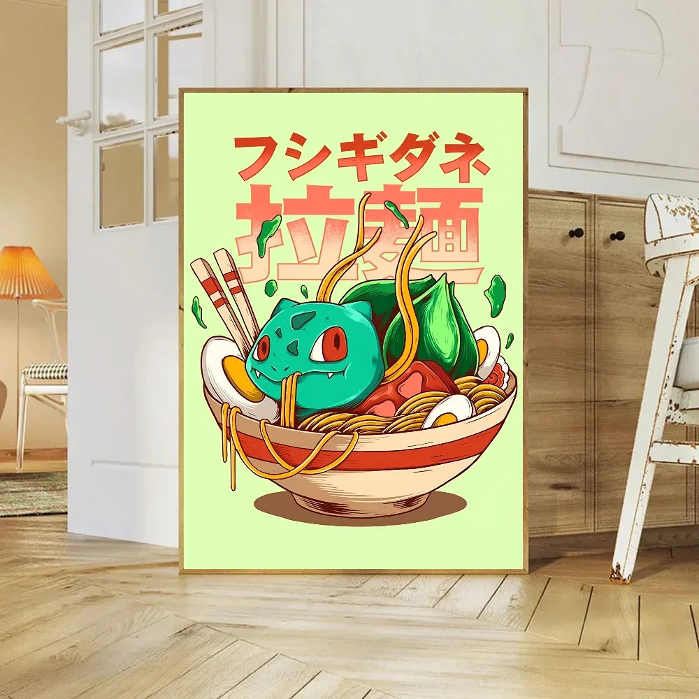 🎌 Poster Anime Japonais Classique – Art Mural Rétro & Décoration Intemporelle