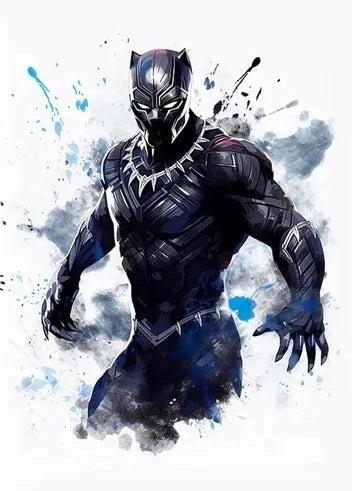 🦸‍♂️ Poster Toile Style Super-Héros – Art Mural Action & Décoration Moderne