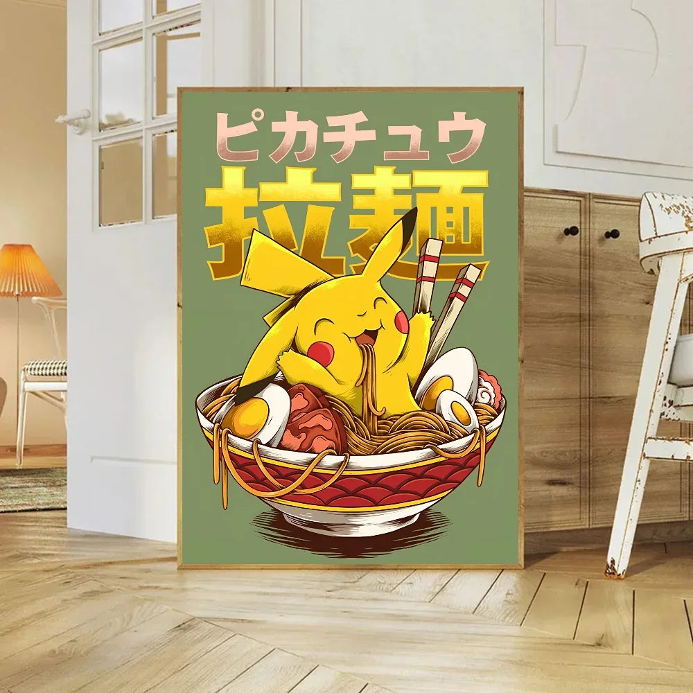 🎌 Poster Anime Japonais Classique – Art Mural Rétro & Décoration Intemporelle