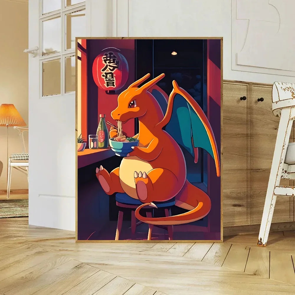 🎌 Poster Anime Japonais Classique – Art Mural Rétro & Décoration Intemporelle