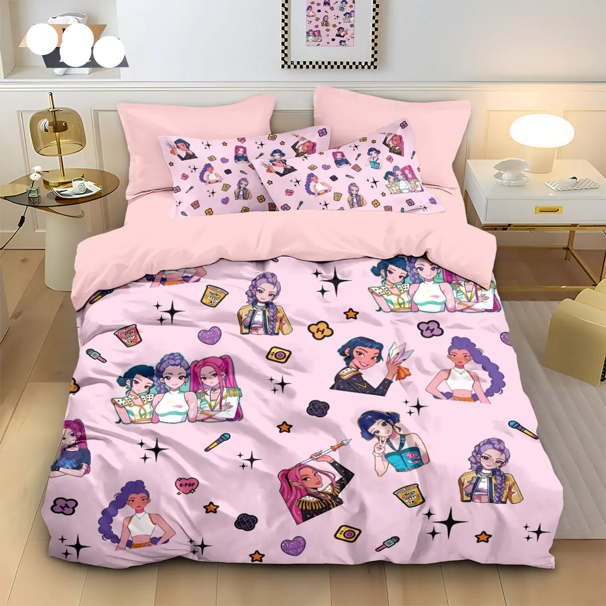 Housse de Couette Chasseurs de Démons : L'Esprit Shinobi dans votre Chambre