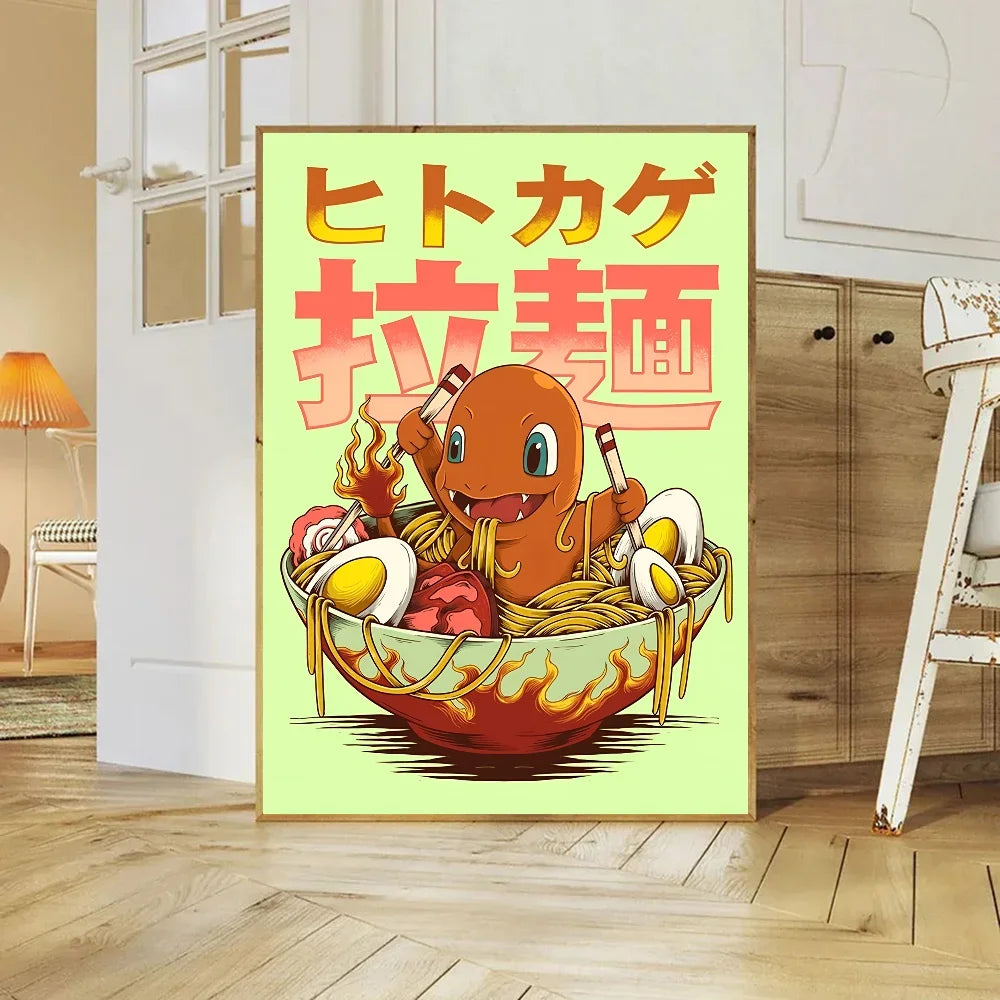 🎌 Poster Anime Japonais Classique – Art Mural Rétro & Décoration Intemporelle