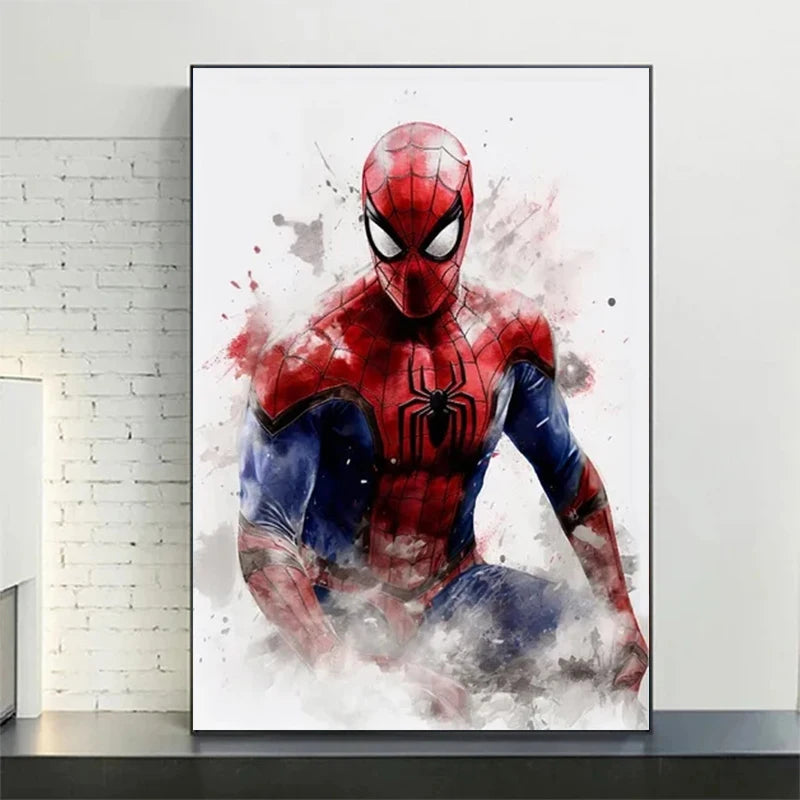 🦸‍♂️ Poster Toile Style Super-Héros – Art Mural Action & Décoration Moderne