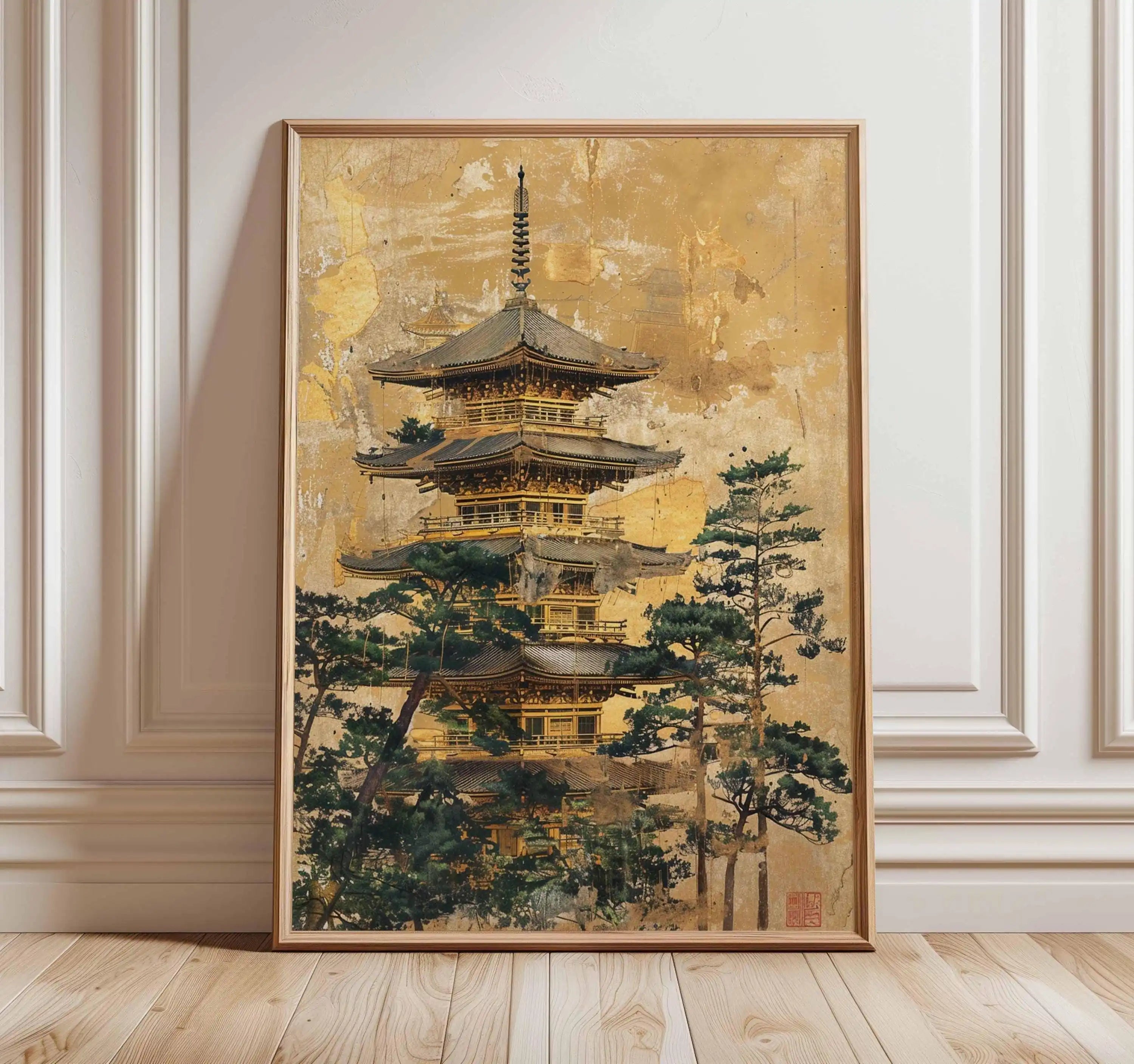 🗾 Poster Grue Japonaise – Art Mural Ukiyo-e Vintage & Décoration Orientale