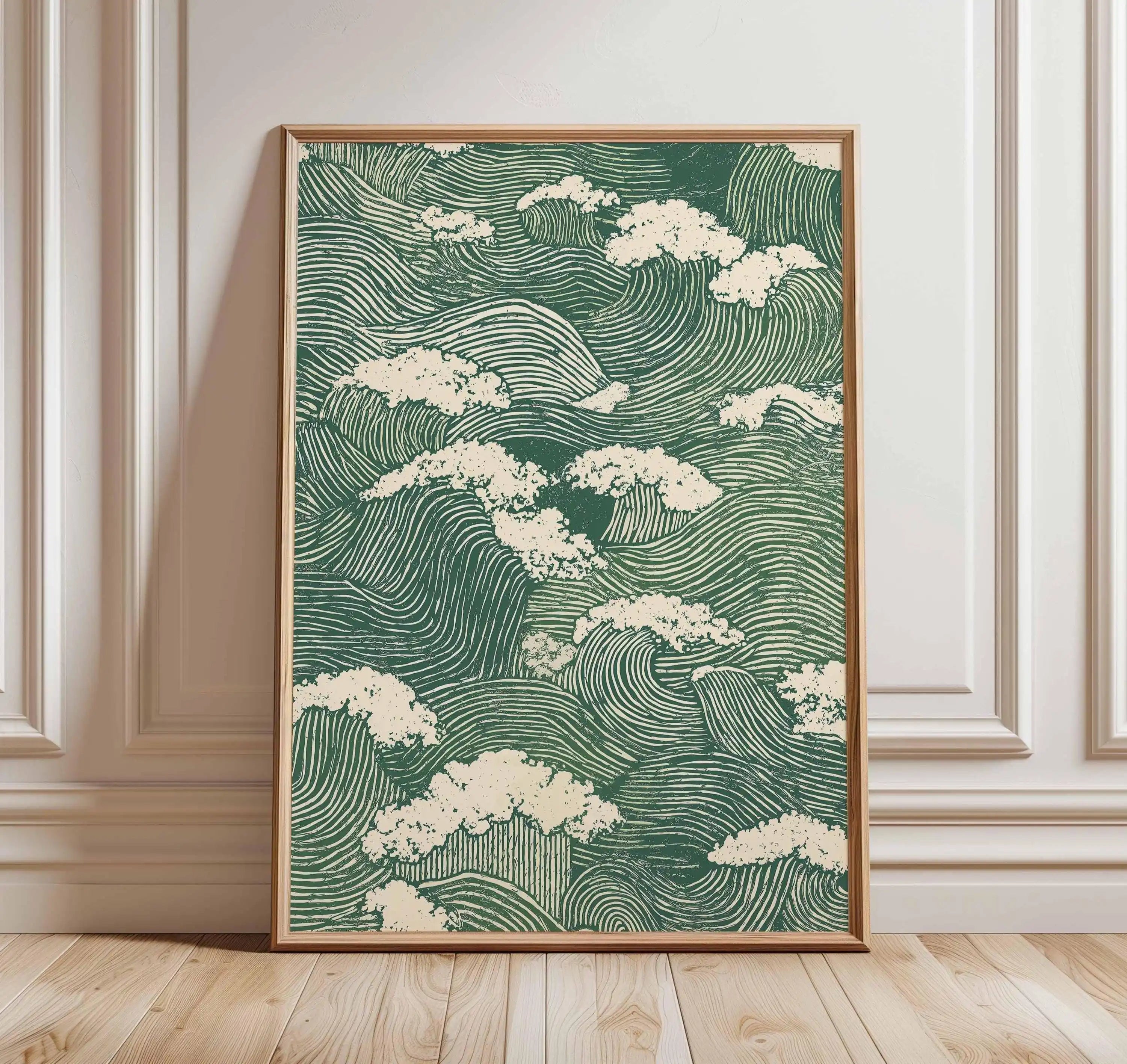 🗾 Poster Grue Japonaise – Art Mural Ukiyo-e Vintage & Décoration Orientale